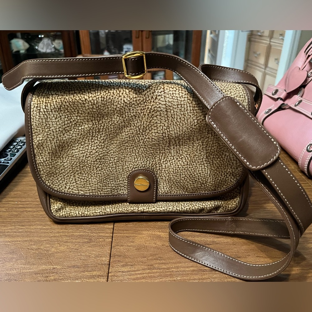 Borbonese Redwall Handbag Includes Certificate Of… - image 3